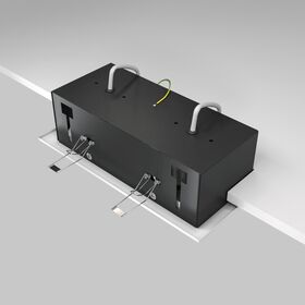 Встраиваемый светильник Metal Modern GU10 2x10Вт / Maytoni DL008-2-02-W