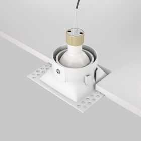 Встраиваемый светильник Dot GU10 10Вт / Maytoni DL042-01-SQ-W