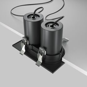 Встраиваемый светильник Hidden 4000K 2x10W 36° / Maytoni DL045-02-10W4K-B