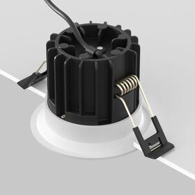 Встраиваемый светильник Round 2200-4000K 12W 60° / Maytoni DL058-12W-DTW-W