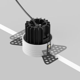 Встраиваемый светильник Round 3000K 7W 60° / Maytoni DL058-7W3K-TRS-B