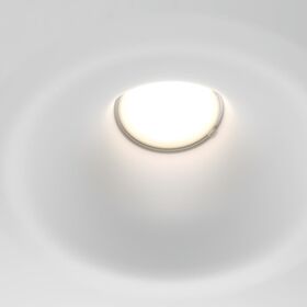 Встраиваемый светильник Gyps Modern GU10 10Вт / Maytoni DL002-1-01-W-1