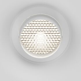 Встраиваемый светильник Gyps Modern GU10 10Вт / Maytoni DL006-GU10-RD-W