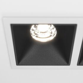 Встраиваемый светильник Alfa LED 4000K 2x10Вт 36° / Maytoni DL043-02-10W4K-SQ-WB