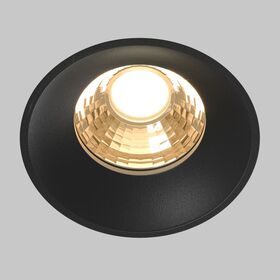 Встраиваемый светильник Round 2700K 12W 60° / Maytoni DL058-12W2.7K-TRS-B