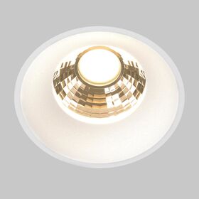 Встраиваемый светильник Round 2700K 12W 60° / Maytoni DL058-12W2.7K-TRS-W