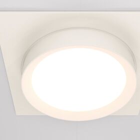 Встраиваемый светильник Hoop GX53 1x12Вт / Maytoni DL086-GX53-SQ-W