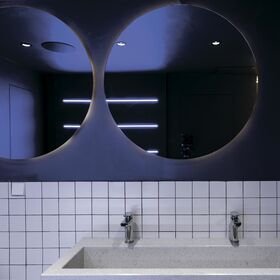 Встраиваемый светильник Atom GU10 10Вт / Maytoni DL023-2-01B