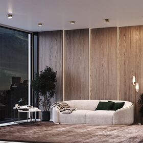 Встраиваемый светильник Onda 4000K 12Вт 120° / Maytoni DL024-12W4K-W