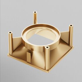 Декоративная рамка-отражатель для накладных светильников серии Alfa LED / Maytoni C065-01MG