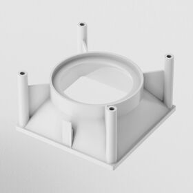 Декоративная рамка-отражатель для накладных светильников серии Alfa LED / Maytoni C065-01W