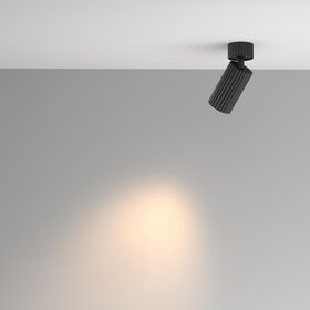 Потолочный светильник Calipso GU10 10Вт / Maytoni C108CL-01-GU10-B