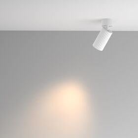 Потолочный светильник Calipso GU10 10Вт / Maytoni C108CL-01-GU10-W