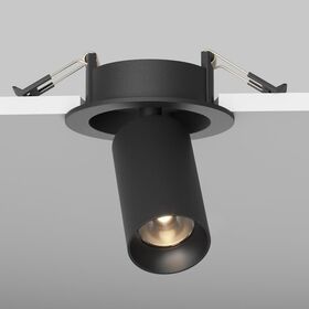 Встраиваемый светильник FOCUS LED 3000K 7Вт 50° / Maytoni C071CL-7W3K-B