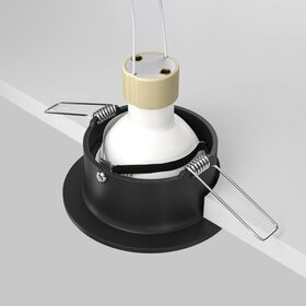 Встраиваемый светильник Slim GU10 1x10Вт / Maytoni DL027-2-01B