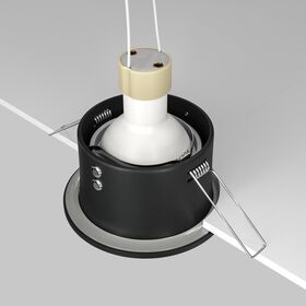 Встраиваемый светильник Zoom GU10 1x10Вт IP 65 / Maytoni DL032-2-01B