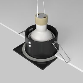 Встраиваемый светильник Zoom GU10 1x10Вт IP 65 / Maytoni DL033-2-01B