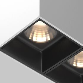 Потолочный светильник Alfa LED 3000K 2x12W 45° / Maytoni C065CL-02-L12W3K-W