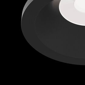 Встраиваемый светильник Zoom GU10 1x10Вт IP 65 / Maytoni DL032-2-01B