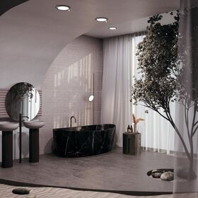 Встраиваемый светильник Stockton 4000K 1x18Вт 110° IP 44 / Maytoni DL018-6-L18W