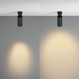 Потолочный светильник Focus Zoom 2700K 12Вт IP 20 / Maytoni C055CL-L12W2.7K-Z-B