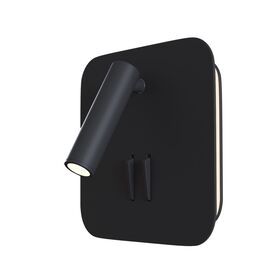 Настенный светильник (бра) Ios 176 3000К 9Вт IP 20 / Maytoni C175-WL-01-6W-B