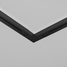 Угловой коннектор питания с вводом питания Unity черный / Maytoni TRA001CLB-11B