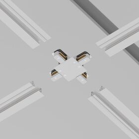 Коннектор Х-образный Unity встраиваемый белый / Maytoni TRA002CX-11W