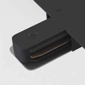 Коннектор L-образный Unity встраиваемый черный / Maytoni TRA002CL-11B