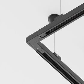 Коннектор угловой внешний Trinity черный / Maytoni TRA005CL-31B-L