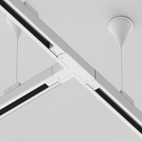 Коннектор Т-образный левый Trinity белый / Maytoni TRA005CT-31W-L