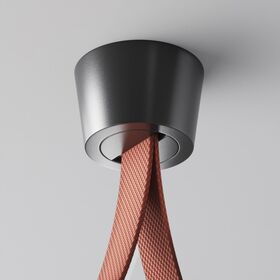 Чаша накладная Parity для двойного вывода ленты черная / Maytoni TRA130CRDuo-B