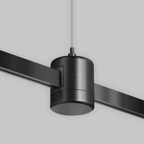 Подвес тросовый Hang с прямым коннектором питания Flarity черный / Maytoni TRA157SW-IPC1-B