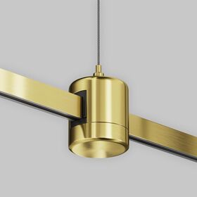 Подвес тросовый Hang с прямым коннектором питания Flarity латунь / Maytoni TRA157SW-IPC1-BS