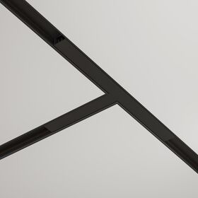 Т- образный коннектор встраиваемый под ГКЛ 12,5 мм Basity, черный / Maytoni TRA172CT-12B