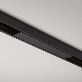 Коннектор питания прямой Basity, черный / Maytoni TRA172IPC-1B