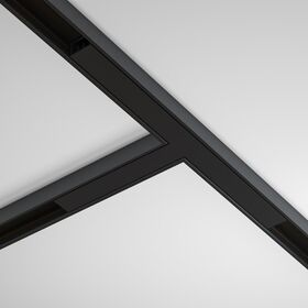 Т- образный коннектор питания Basity, черный / Maytoni TRA172TPC-1B