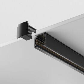 Шинопровод 1м Trinity накладной/подвесной черный / Maytoni TRX005-311B