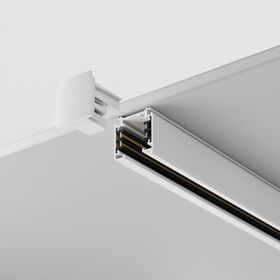 Шинопровод 1м Trinity накладной/подвесной белый / Maytoni TRX005-311W