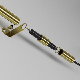 Заглушка с питанием для для штанговой системы Axity / Maytoni CA003EC-BS