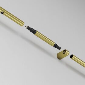 Прямой коннектор для штанговой системы Axity / Maytoni CA004RC-BS