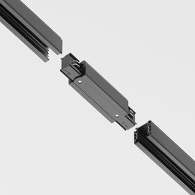 Коннектор прямой Trinity черный / Maytoni TRA005C-31B