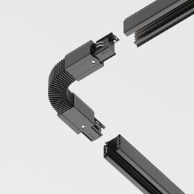 Коннектор гибкий Trinity черный / Maytoni TRA005CF-31B