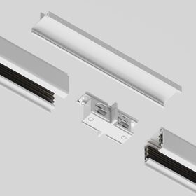 Коннектор прямой внутренний Trinity белый / Maytoni TRA005CI-31W