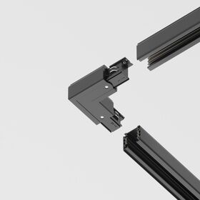 Коннектор угловой внешний Trinity черный / Maytoni TRA005CL-31B-L