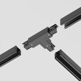 Коннектор Т-образный правый Trinity черный / Maytoni TRA005CT-31B-R