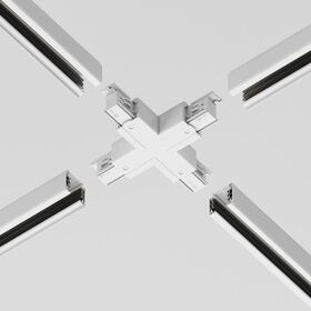 Коннектор Х-образный Trinity белый / Maytoni TRA005CX-31W
