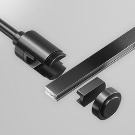 Крепление настенное Wall одинарное удлиненное Flarity черный / Maytoni TRA155CW-SL1-B