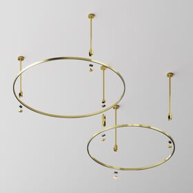 Шинопровод круглый 800 мм Flarity латунь / Maytoni TRX154-R-D800-BS