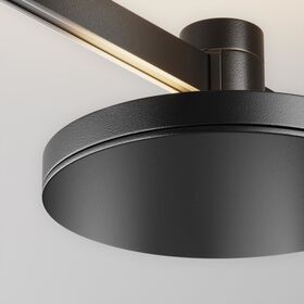 Трековый светильник Plato Flarity 3000K 7Вт 120° / Maytoni TR152-1-7W3K-B